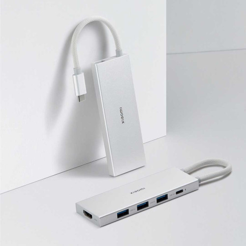 USB-хаб (адаптер) Xiaomi Mi Type-C 5in1 Docking Station (XMDS05YM)  купити