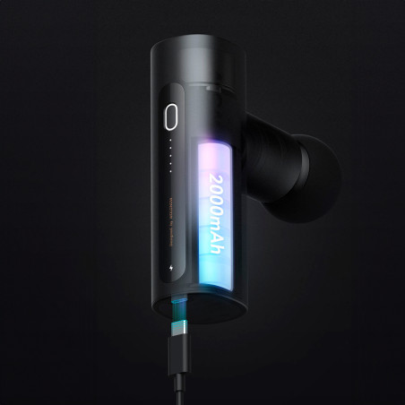 Ударный массажер для тела Xiaomi WOLONOW Massage Gun Lite (FGMN-R-35) Black  характеристики