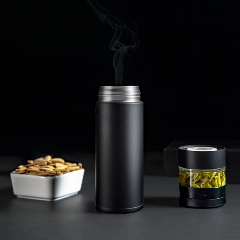 Заварювальний термос Xiaomi Pinztea Tea Mug (PZ7X23X001) 360ml Black  відгуки