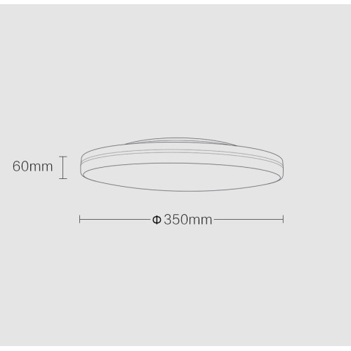 Потолочный смарт-светильник Xiaomi Aqara L1-350 (ZNXDD01LM)  описание