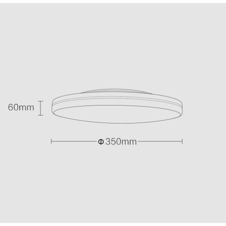 Стельовий смарт-світильник Xiaomi Aqara L1-350 (ZNXDD01LM)  опис