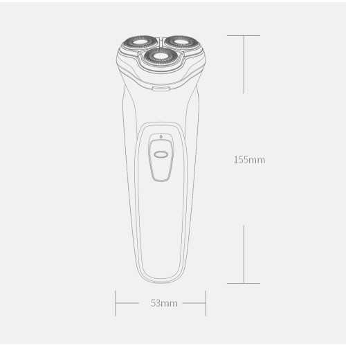 Електробритва Xiaomi ENCHEN BlackStone 3D Electric Shaver (Уцінка)