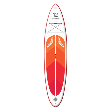 Надувний Сапборд AERO Board 2.0 (365х15х80см) 12' Red Orange  опис