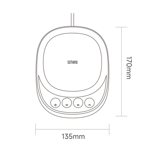 Подставка для подогрева чашек Xiaomi Sothing Dual Power (DSHJ-S-2206A)  в Украине