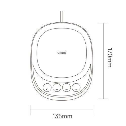 Підставка для підігріву чашок Xiaomi Sothing Standard (DSHJ-S-2206B)  характеристики