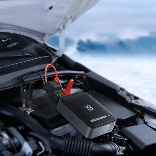 Пускозарядное устройство - Компрессор Baseus Super Energy 2-in-1 Car Jump Starter 1000А (CGCN000001)  магазин