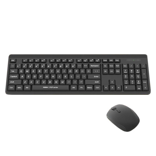 Бездротова клавіатура та миша Xiaomi MiiiW POP B1040 (MW23PB01) Black ціна