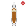 Надувная SUP доска AERO 2.0 Luxury Yacht Board 12.6" (380x82x15см) Brown  описание