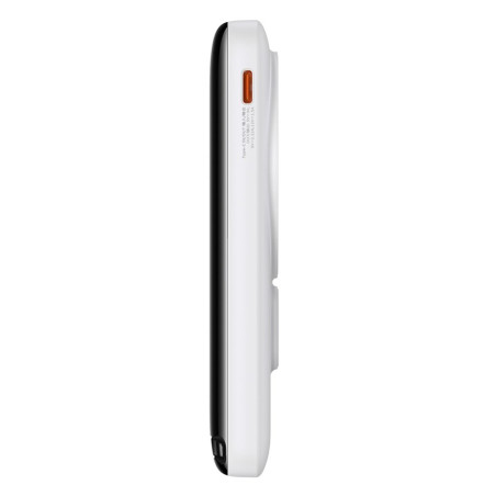 Зовнішній MagSafe акумулятор Baseus Power Bank 10000mAh 20W (PPCX000002) White  характеристики