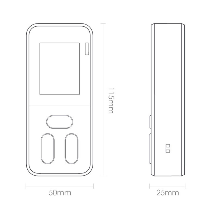 Лазерний далекомір Xiaomi HOTO Laser Measure ECO K-50  в Україні