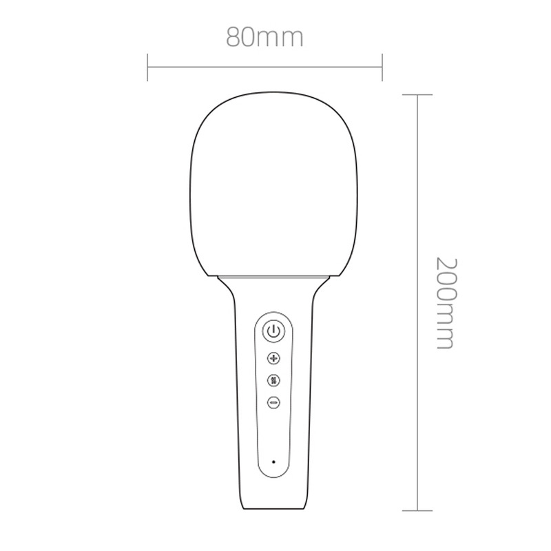 Караоке-микрофон Xiaomi Yhemi Karaoke Microphone Lite (YMMKF007) Blue  отзывы