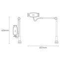 Тримач для планшета та смартфона Baseus Otaku Life Rotary (LUZQ000013) Grey  інтернет магазин