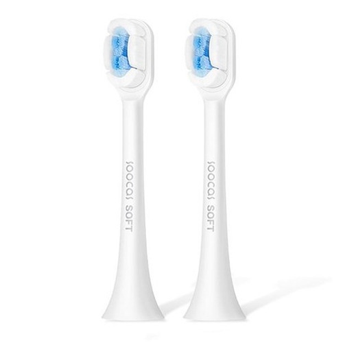 Насадка для зубной электрощетки Xiaomi Soocas Soft X1/X3/X5 White (2 шт.) цена