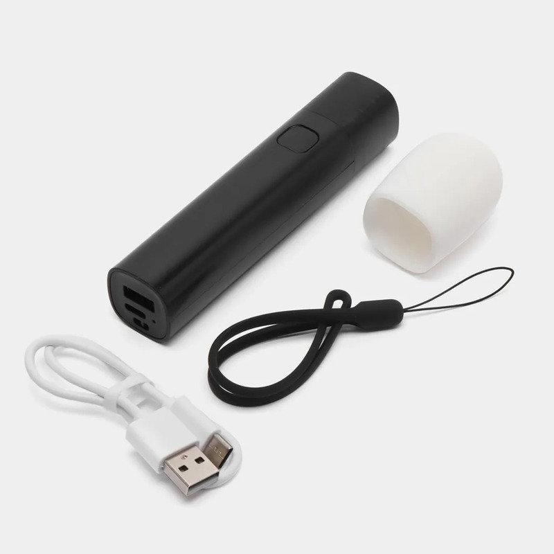 Ліхтарик акумуляторний Xiaomi SOLOVE X3S + Power Bank 3000 mAh Black  характеристики