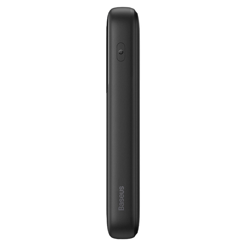 Зовнішній акумулятор Baseus Power Bank Comet Series Dual-Cable 10000mAh 22.5W (PPMD020001) Black  в Україні