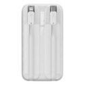 Внешний аккумулятор Baseus Power Bank Comet Series Dual-Cable 20000mAh 22.5W (PPMD020102) White  описание