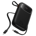 Внешний аккумулятор Baseus Power Bank QPow2 Dual-Cable 20000mAh 22.5W (P10055000112-B1) Black цена