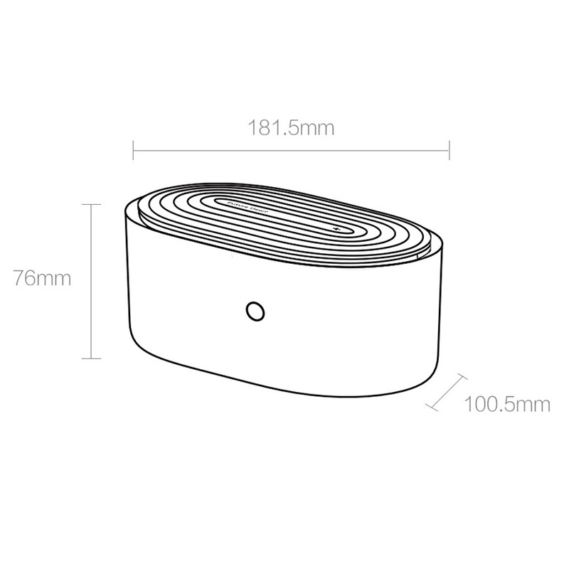 Ультразвукова ванна Xiaomi XiaoZe Household Ultrasonic Cleaner (DX-C9-001)  інтернет магазин