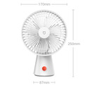 Настольный портативный вентилятор Xiaomi MiJia Desktop Mobile Fan (ZMYDFS01DM)  в Украине