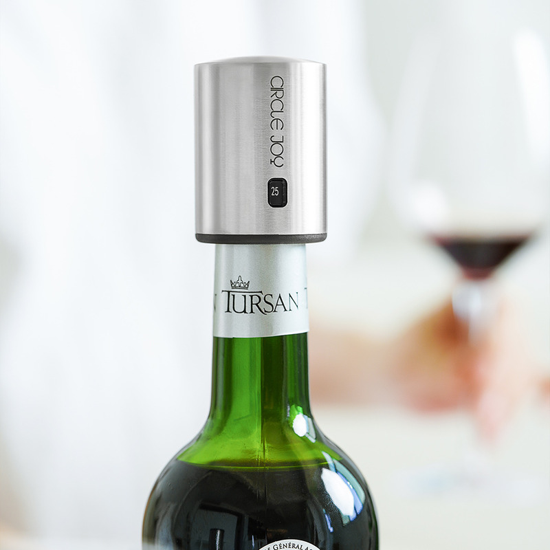 Винний набір Xiaomi Circle Joy Electric Red Wine Opener Set 4 in 1 (CJ-TZ02)  фото товару