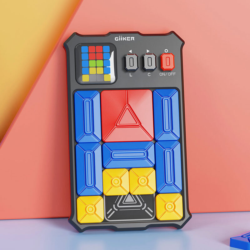 Интерактивная игра-головоломка слайд Xiaomi GiiKER Super Slide Puzzle Games (JKHRD001) Grey  в Украине
