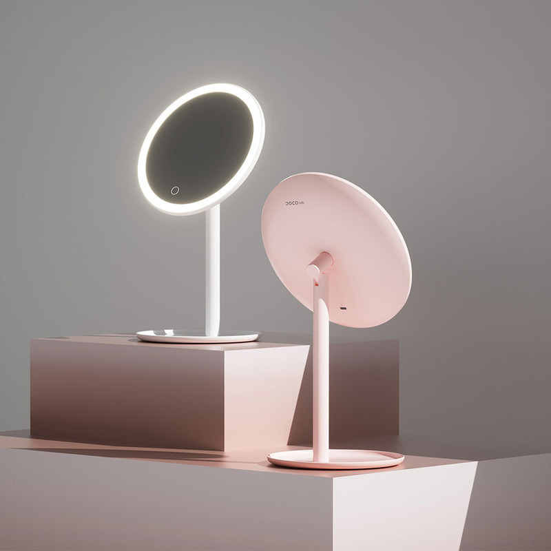 Зеркало для макияжа с LED подсветкой Xiaomi DOCO DayLight Mirror (XM001)  описание
