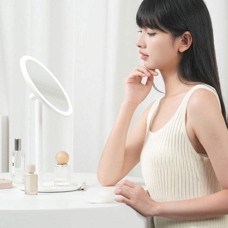 Зеркало для макияжа с LED подсветкой Xiaomi DOCO DayLight Mirror (XM001)  интерент магазин