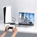 Внешняя карта видеозахвата (кабель) Xiaomi HAGiBiS HDMI на USB / Type-C 1080P@60fps 100W PD (UHC10)  в Украине