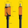 Кабель Xiaomi HAGiBiS HDMI - HDMI 2.1 48Gbps High Speed 8K/60Hz 4K/120Hz 144Hz (HM04) 1m  купить