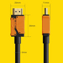 Кабель Xiaomi HAGiBiS HDMI - HDMI 2.1 48Gbps High Speed 8K/60Hz 4K/120Hz 144Hz (HM04) 2m  купить