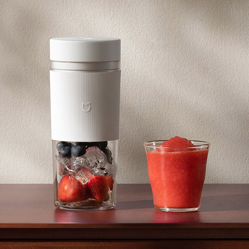 Фітнес-блендер Xiaomi MiJia Portable Juicer Cup 2 (MJZZB02PL) White  опис