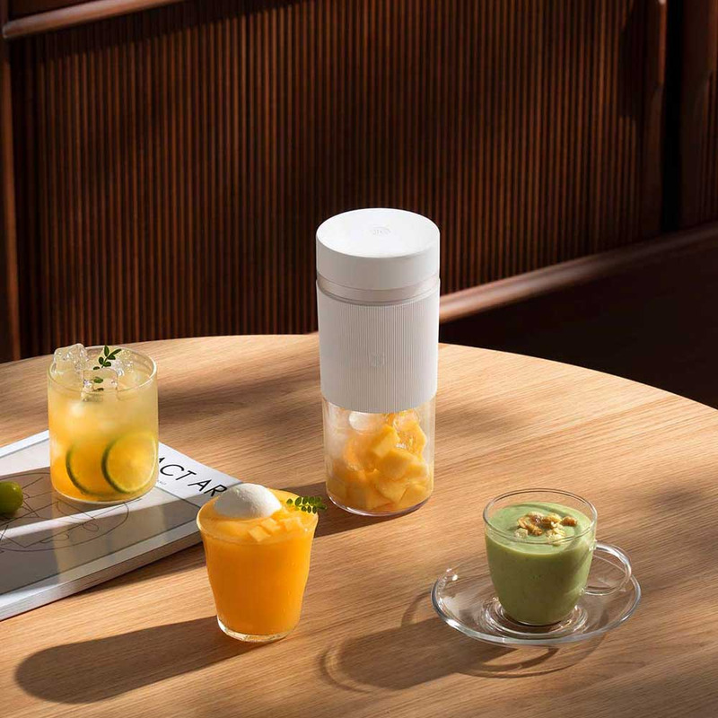 Фітнес-блендер Xiaomi MiJia Portable Juicer Cup 2 (MJZZB02PL) White  купити