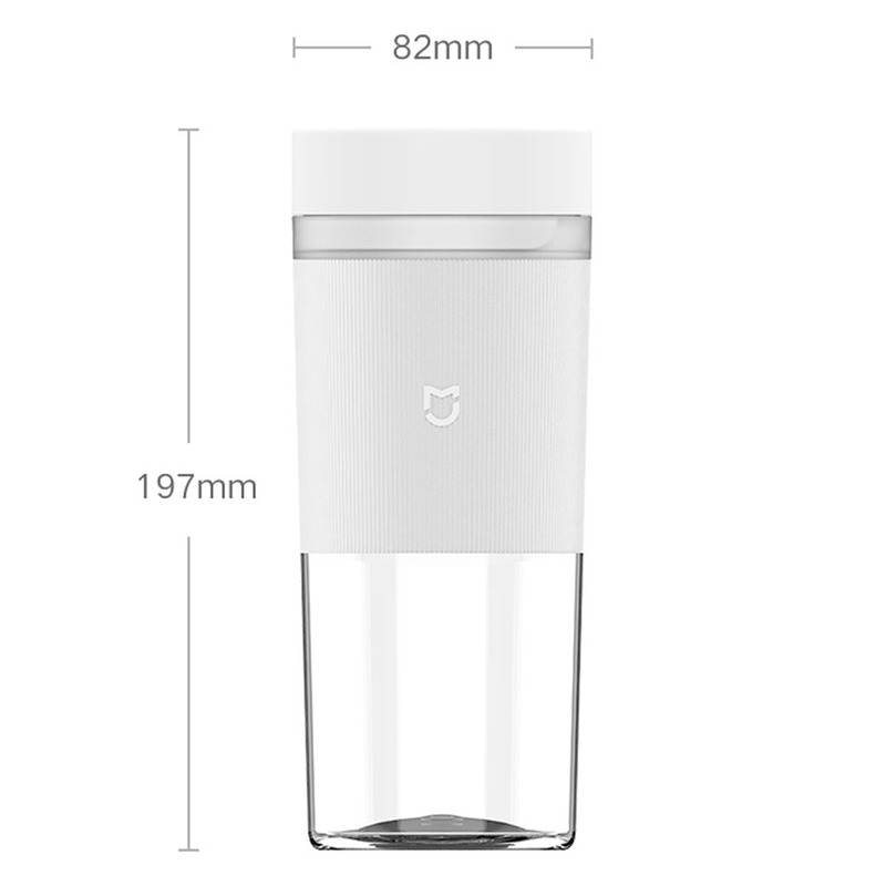Фітнес-блендер Xiaomi MiJia Portable Juicer Cup 2 (MJZZB02PL) White  магазин