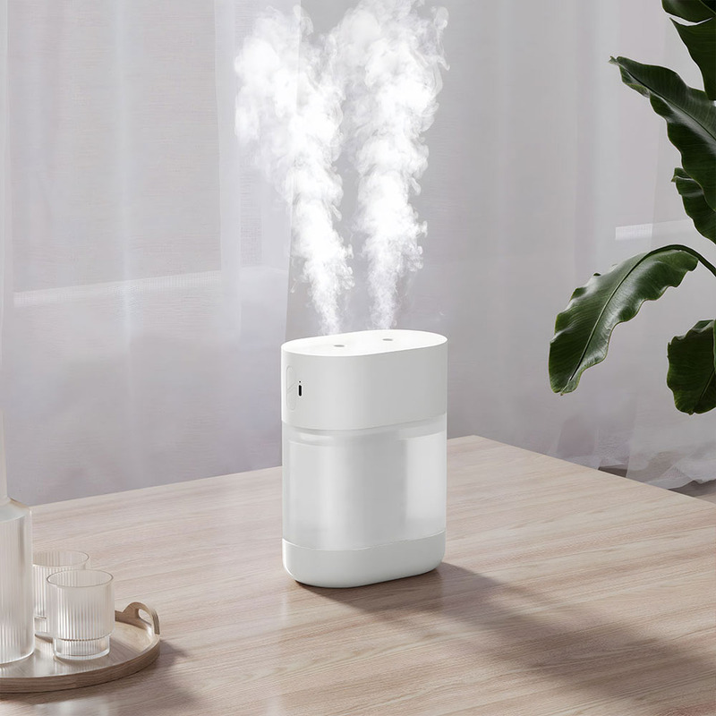 Увлажнитель воздуха аккумуляторный Xiaomi MeowPower Dual Mist Humidifier 4000mAh 1L (X1)  описание