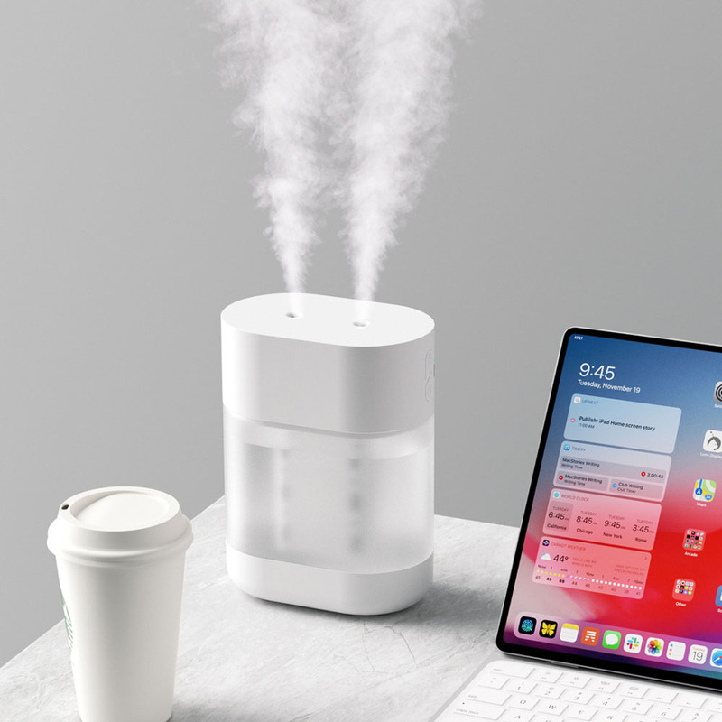 Увлажнитель воздуха аккумуляторный Xiaomi MeowPower Dual Mist Humidifier 4000mAh 1L (X1)  отзывы