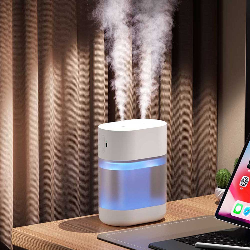 Увлажнитель воздуха аккумуляторный Xiaomi MeowPower Dual Mist Humidifier 4000mAh 1L (X1)  купить