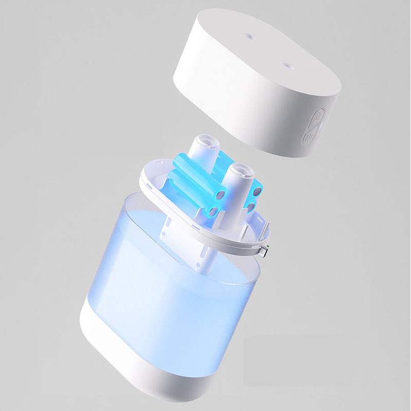 Увлажнитель воздуха аккумуляторный Xiaomi MeowPower Dual Mist Humidifier 4000mAh 1L (X1)  в Украине