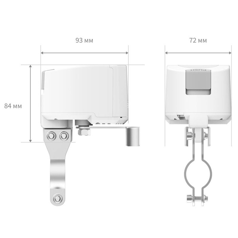 Электропривод для управления водяным газовым краном Xiaomi Aqara Valve Controller T1 (ZNFMJXS11LM)  фото товара