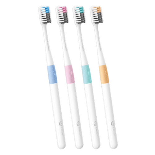 Набір зубних щіток Xiaomi DOCTOR·B Colors 4 шт. (NUN4006RT)