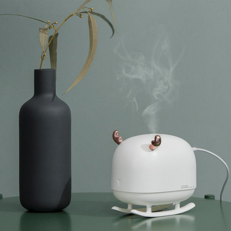 Портативний зволожувач повітря Xiaomi Sothing Deer Humidifier and Light (DSHJ-H-009) White