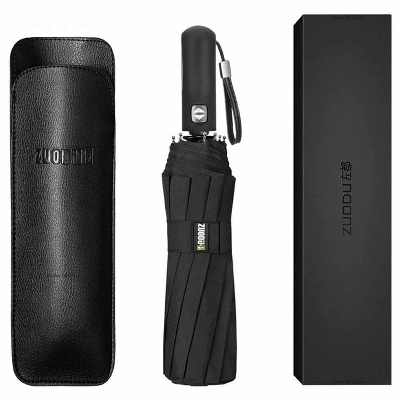Парасолька складна автоматична Xiaomi Zuodu (ZD001) Black