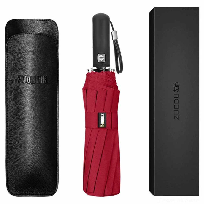 Зонт складной автоматический Xiaomi Zuodu (ZD001) Red  отзывы