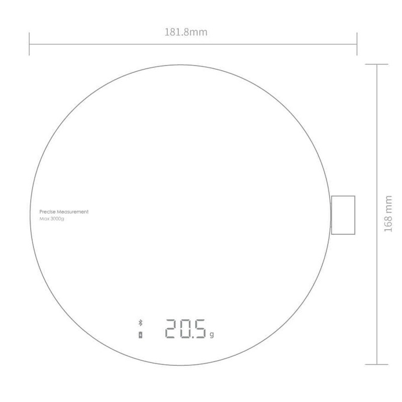 Розумні кухонні ваги Xiaomi HOTO Smart Kitchen Scale (QWCFC001)  купити