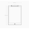 Дитячий планшет для малювання Xiaomi Wicue Board 12" LCD Multi color (WNB412) Red  опис