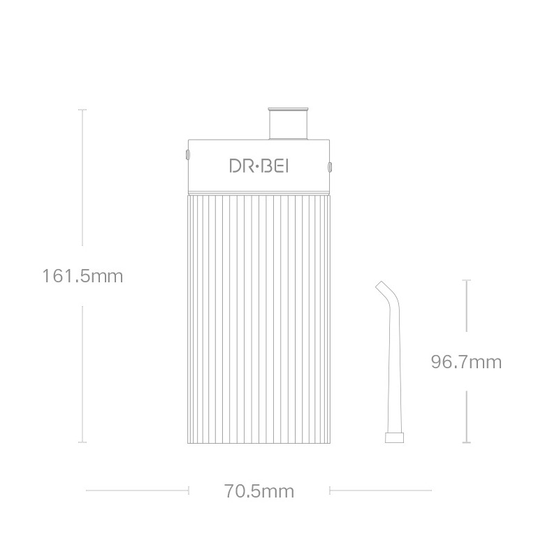 Іригатор Xiaomi Dr.Bei Portable Water Flosser F3  купити