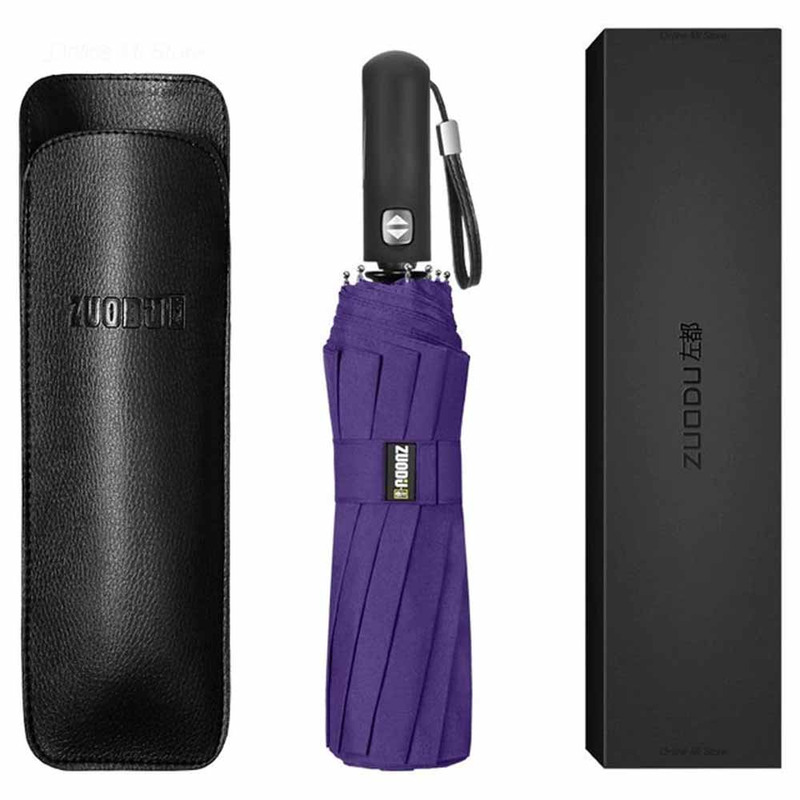 Парасолька складна автоматична Xiaomi Zuodu (ZD001) Purple  відгуки