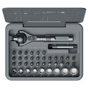 Поворотная отвертка трещотка с набором бит Xiaomi Duka ATuMan Ratchet Screwdriver RS2 (40в1) цена