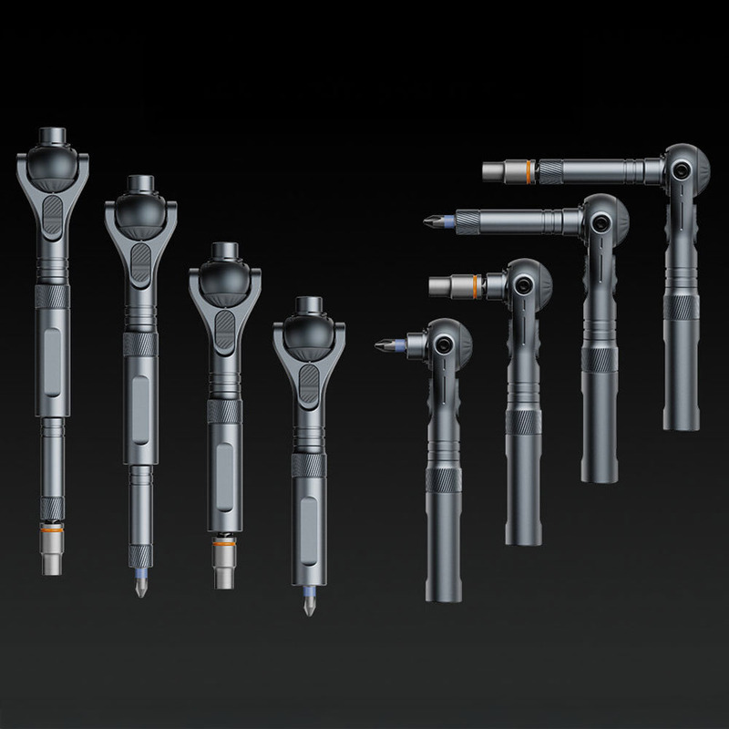 Поворотная отвертка трещотка с набором бит Xiaomi Duka ATuMan Ratchet Screwdriver RS2 (40в1)  характеристики