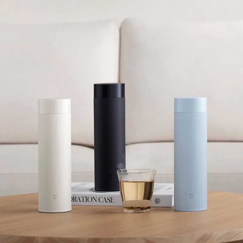 Термос Xiaomi MiJia Thermal Cup 500ml (MJBWB01PL) White фото 3 Термос Xiaomi MiJia Thermal Cup 500ml (MJBWB01PL) White