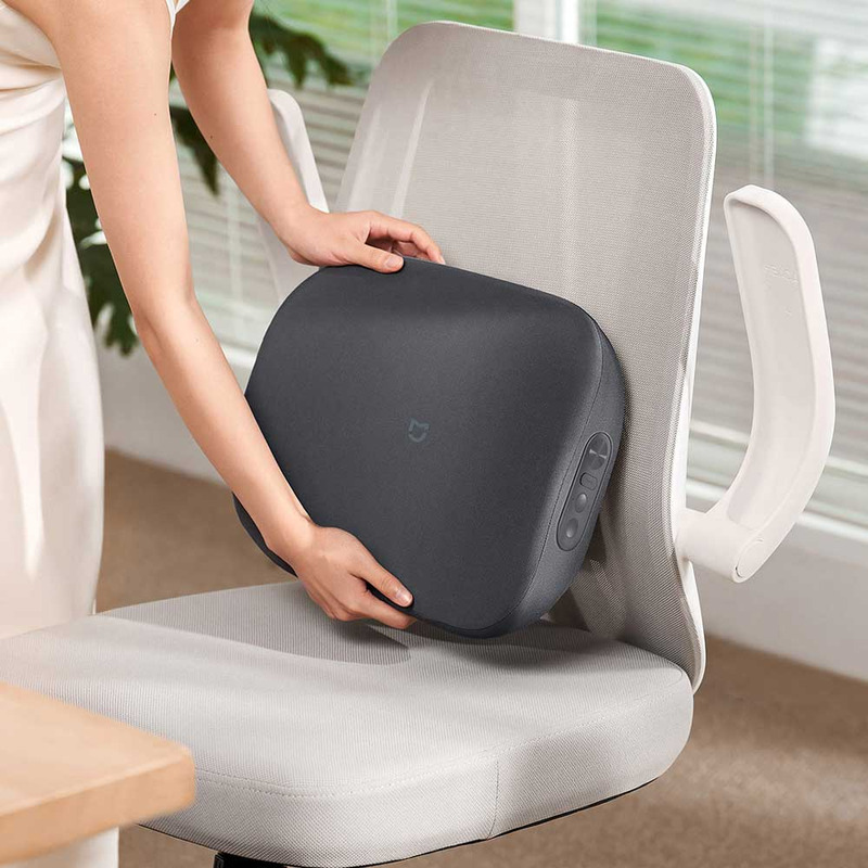 Розумна подушка масажер для спини та шиї Xiaomi MiJia Smart Waist Massager (BHR8623CN)  купити